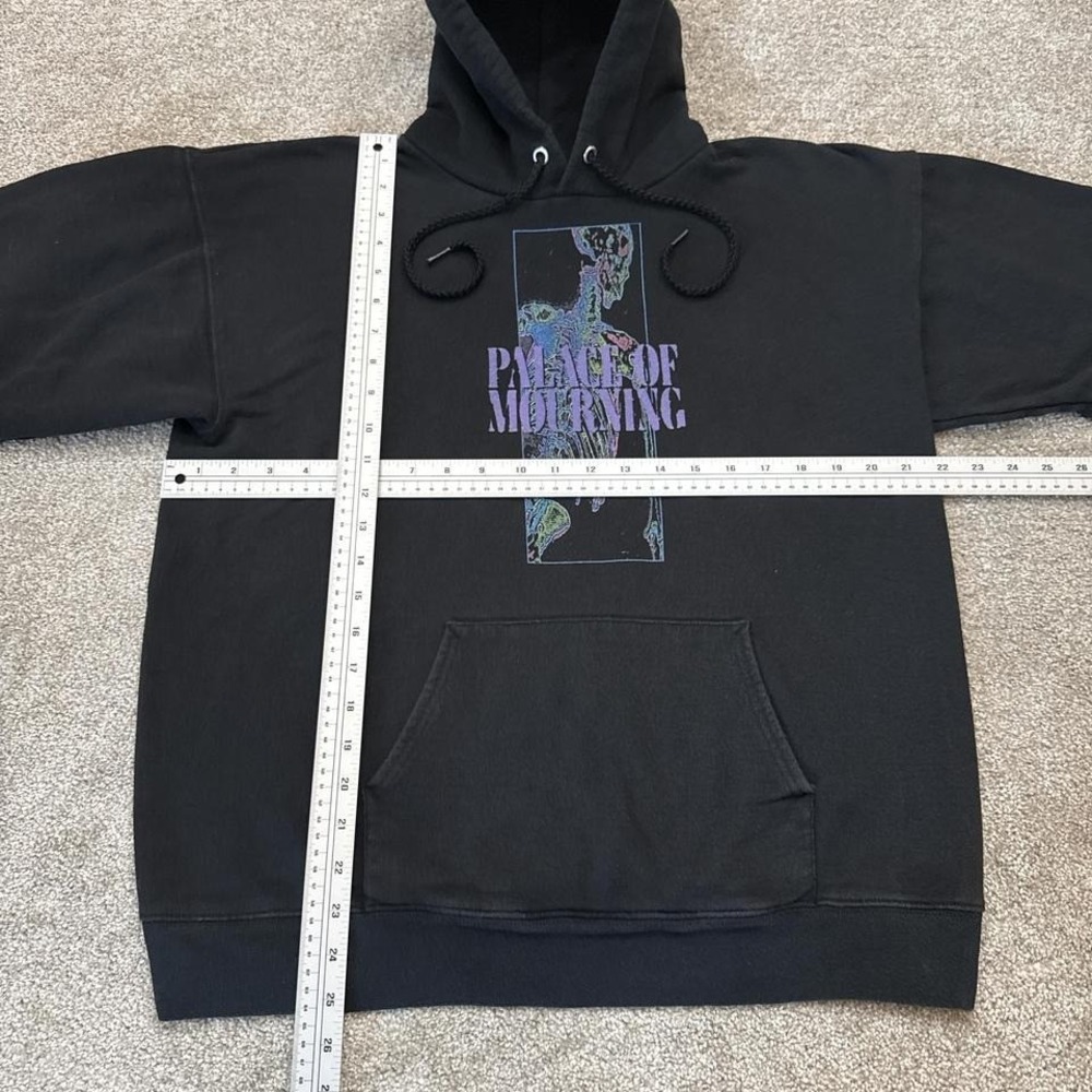 Place of Mourning Black Hoodie Hanes Ultimate Heavy Medium - Picture 4 of 8